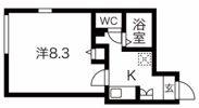 フラシア鶯谷の間取り画像