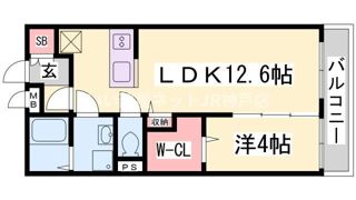 オブ・ヴィラージュの間取り画像