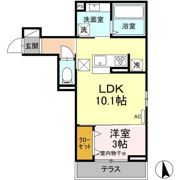 D-ROOM保春院前丁の間取り画像