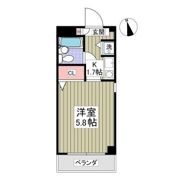 ハイツオータニの間取り画像