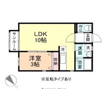 GREEN GABLES A棟の間取り画像