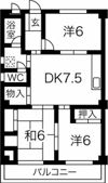 プラーンソレイユ池見の間取り画像