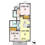 プレジールの間取り画像