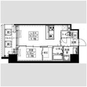 S-RESIDENCE難波西alterの間取り画像