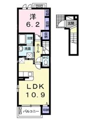 パイーゼ Mの間取り画像