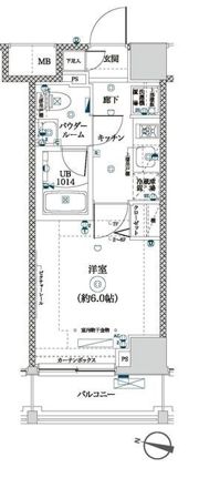 La Douceur吉野町の間取り画像
