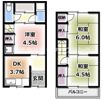 江瀬美町2階建貸家の間取り画像