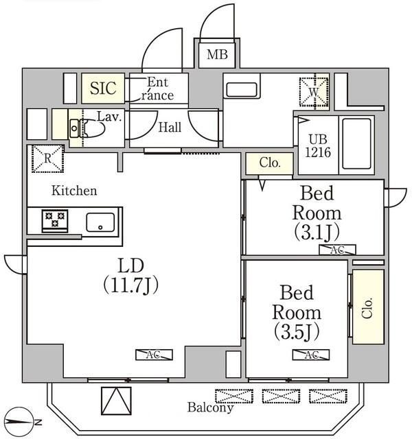 間取図