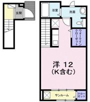 アライブ 国立の間取り画像