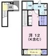 アライブ 国立の間取り画像