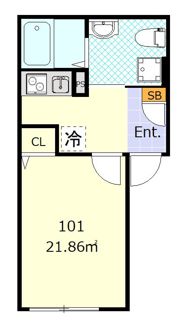 コンフォート追浜の間取り画像