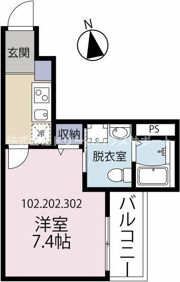 グランジュテ追浜パークテラスの間取り画像