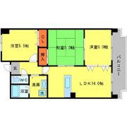 ラヴィスタ東豊中の間取り画像