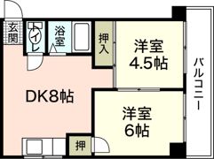 第二堀田ビルの間取り画像