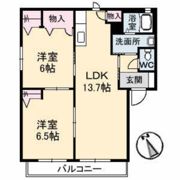 シャーメゾン古市橋 A棟の間取り画像