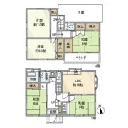 若松町戸建の間取り画像