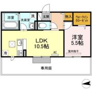 アンリ．Dの間取り画像