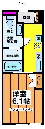リキューザ永福の間取り画像