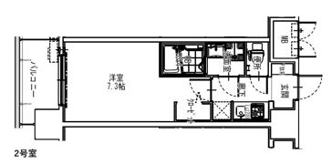 S-RESIDENCE大阪同心の間取り画像