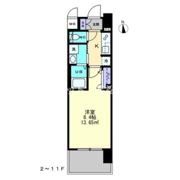 S-RESIDENCE中央町alectraの間取り画像