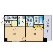 エンクレスト天神南2の間取り画像