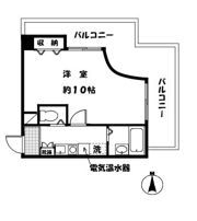 セレスト西荻窪の間取り画像