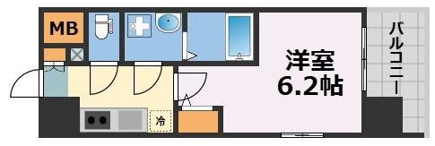 エスリード ザ・グレア大阪の間取り画像