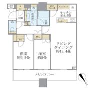 BrilliaTowers目黒サウスレジデンスの間取り画像