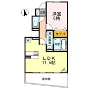 D-room As Bの間取り画像