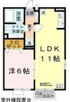 ラーゼンヴィラⅡ棟の間取り画像