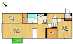 D-ROOM浅生の間取り画像