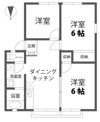 ベルメゾン西市Bの間取り画像