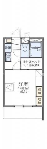 レオパレスシャルム瀬戸の間取り画像