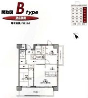 リヴァージュ ユイット 神奈川の間取り画像
