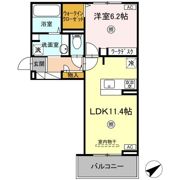 コウジィーコートの間取り画像