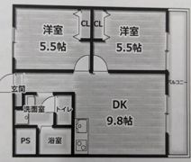 ドミールサニー丹生の間取り画像
