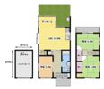 藤阪北町戸建の間取り画像