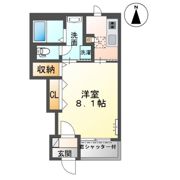 グラシアスⅡの間取り画像