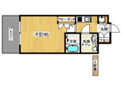 ピュアドーム箱崎ステーションの間取り画像