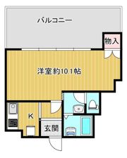 乙軸スカイマンションの間取り画像