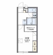 レオパレスサニーコート上東Aの間取り画像