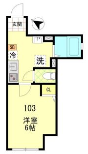 プレミアムコート平沼橋の間取り画像
