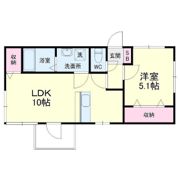 半田ビレッジ5号棟の間取り画像