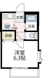 ボナールAの間取り画像