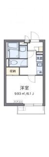 クレイノソレイユ中野新橋の間取り画像