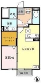 サニーコート Bの間取り画像
