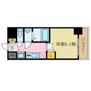プレサンス難波駅前の間取り画像