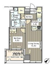MY TOWER RESIDENCEの間取り画像