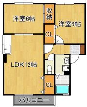 COZY COURT A棟の間取り画像