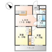 マーヴェラスBの間取り画像